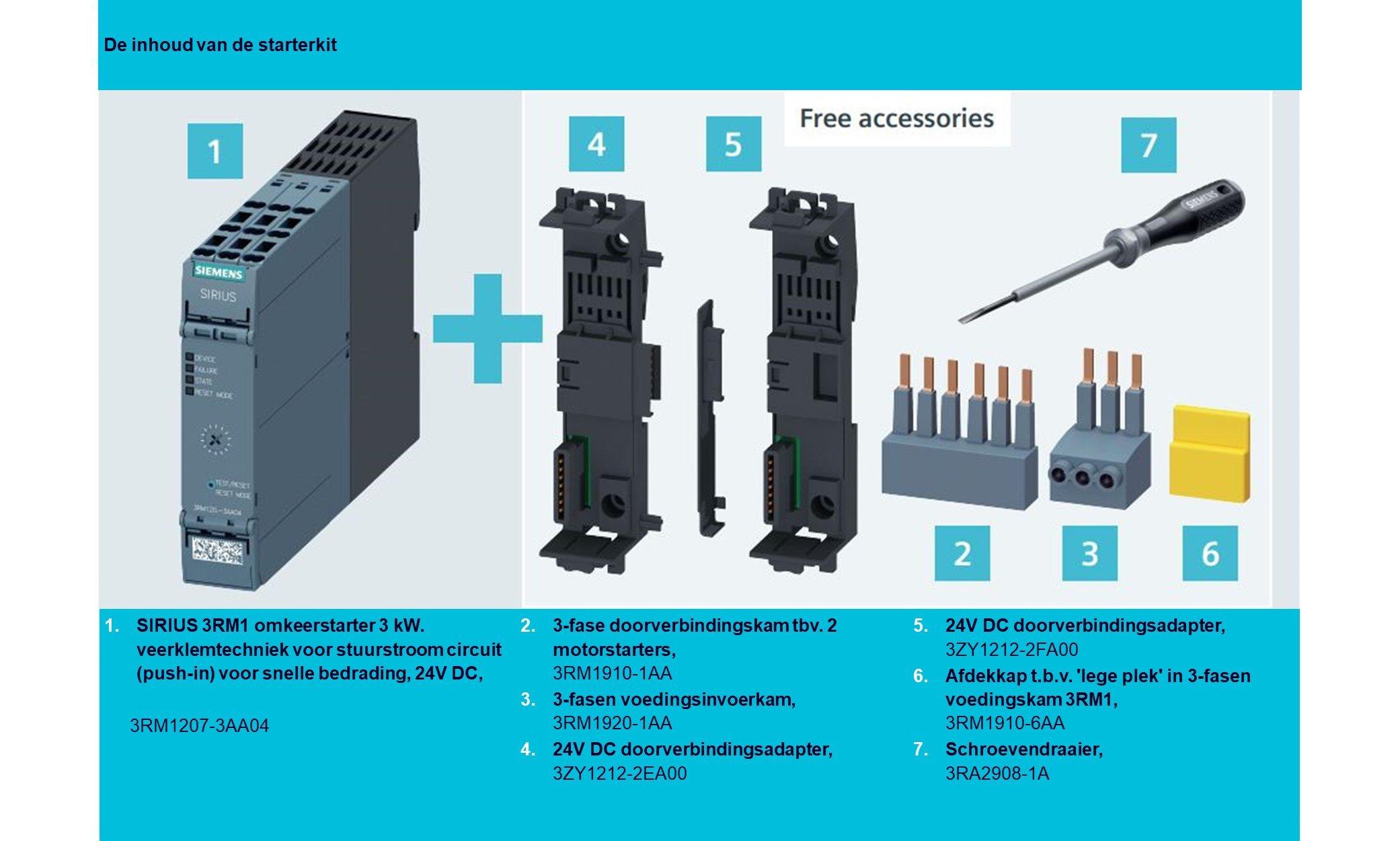 Siemens SIRIUS starterkit 3RM1